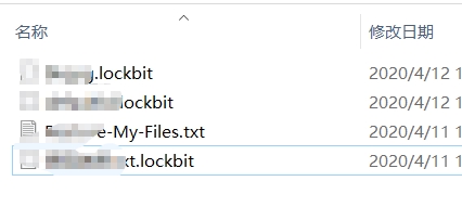 lockbit勒索病毒家族流行 成功恢复一例lockbit后缀文件
