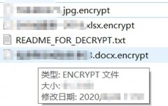 encrypt后缀勒索病毒活跃，中了encrypt勒索病毒后怎么办？
